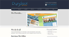 Desktop Screenshot of dynasolwebdesign.com